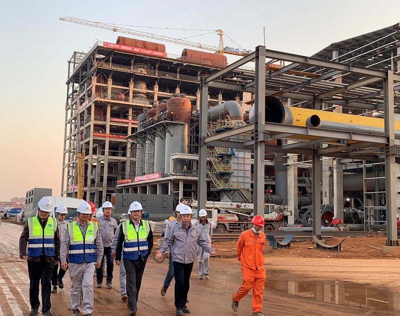 胡流芳到江西高安濟民可信工業燃氣項目檢查指導工作